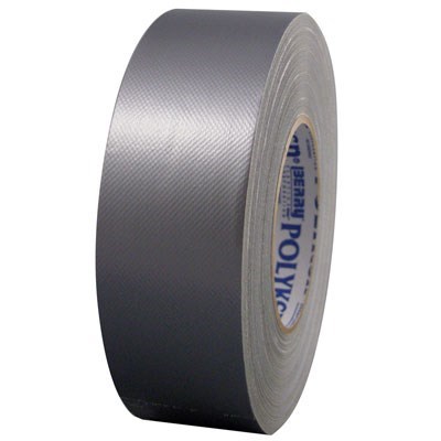 TAPE DUCT 2inx180ft SILVER UL 723 POLYKEN (24), item number: 229-2