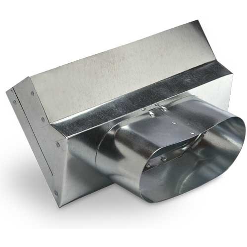 BOOT OVAL REGISTER BOX 45 DEGRE 4inx10inX6in   (25), item number: 360-4X10X6