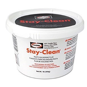 FLUX PASTE 1 lb. TUB CLEAN & BRITE (STAY CLEAN), item number: 40028