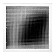 GRILLE RETURN 12inx12in EGGCRATE ! WHITE ACCORD (10), item number: 8871212WH