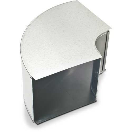 ELBOW DUCT FLAT 24inx10in HEATING & COOLING 90 DEG (8), item number: DC7-24X10
