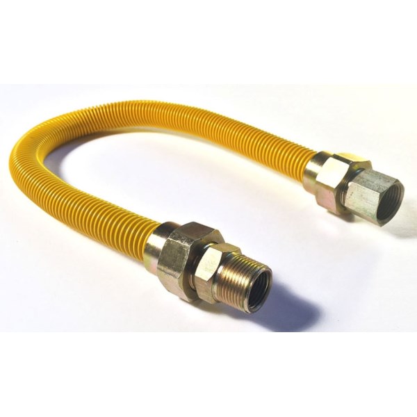 CONNECTOR FLEXIBLE GAS 3/4in x 24in DORMONT FALCON, item number: 30-4142-24