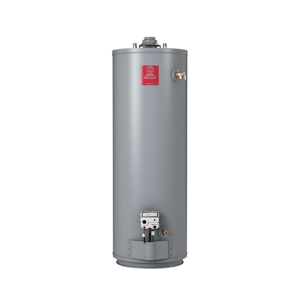 WATER HEATER 40 gal 40 mbh NAT GAS TALL FOAM STATE, item number: GS640BCT