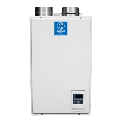 WATER HEATER TANKLESS 93% EFF 120 mbh PVC VENTED STATE, item number: GTS-140-NIH