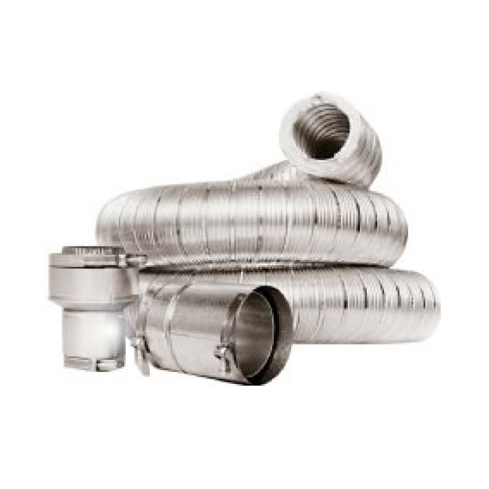 KIT CONNECTOR INSULATED VENT 4inx6ft Z FLEX, item number: IVC-4X6