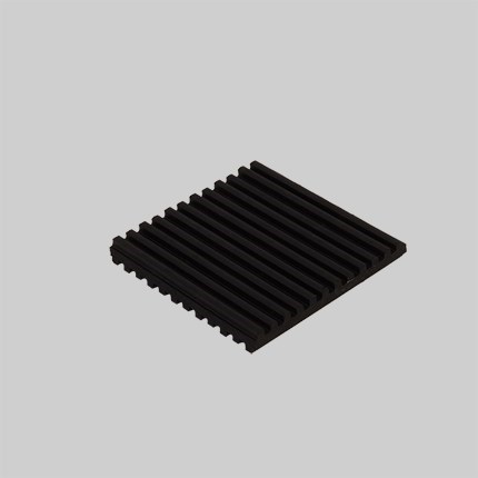 PAD VIBRATION RUBBER 2inx2in (24), item number: MP-2
