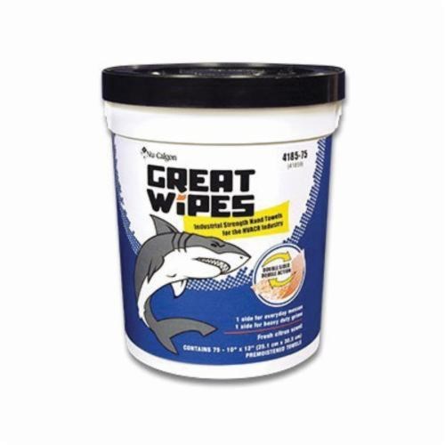 TOWEL HAND CLEANING PRE MOISTENED GREAT WIPES (6), item number: 45-333