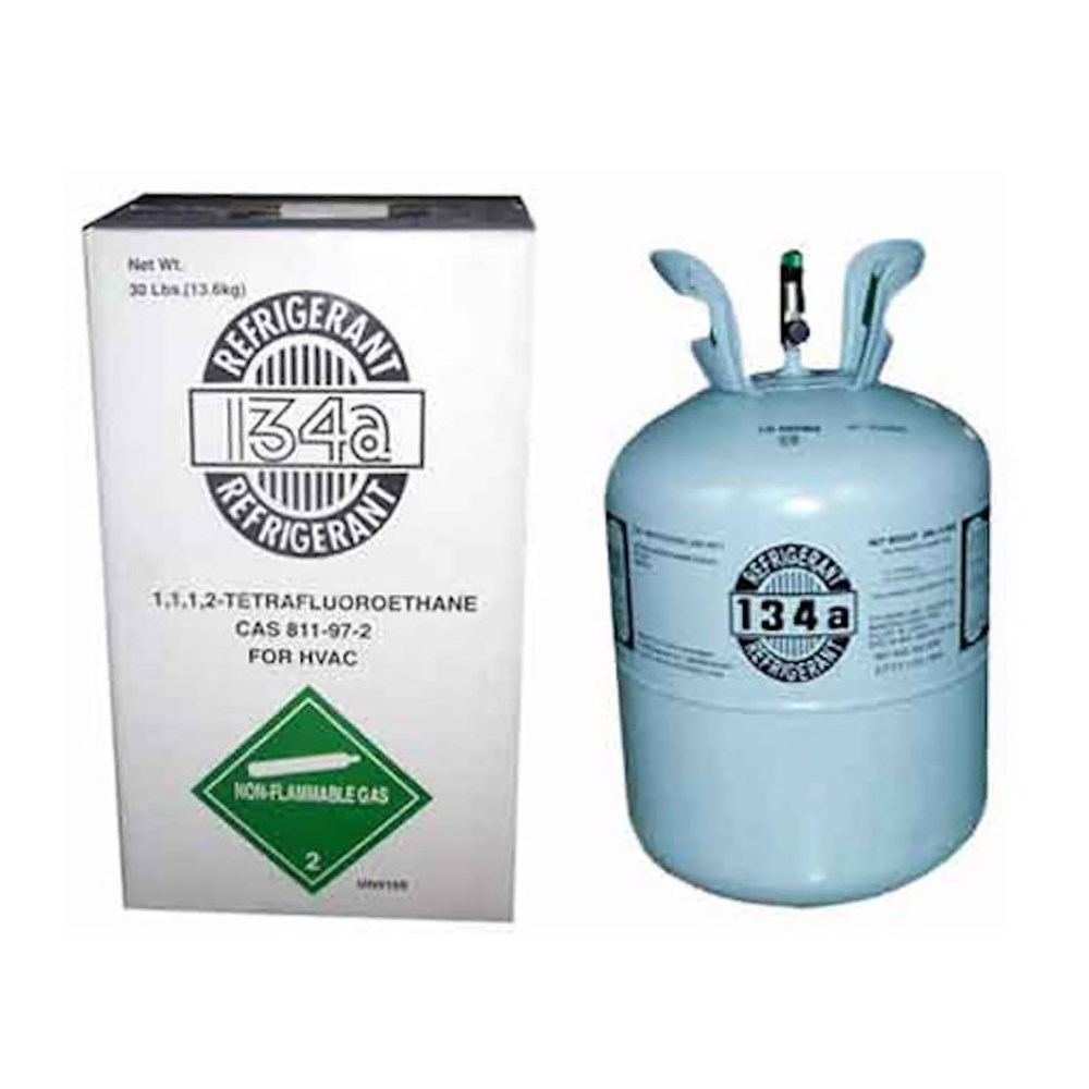 REFRIGERANT 134a 30 lb. 13.6 kg USE WITH POE OIL HONEYWELL, item number: R-134A-30