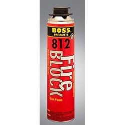 FIRE BLOCK FOAM RED AEROSOL FOR USE IN GUN 24 OZ BOSS (12), item number: 81220
