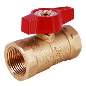 BALL VALVE GAS TWO PIECE 1/2in T-3005 IPS CSA APPROVED LEGEND, item number: AGA-1/2