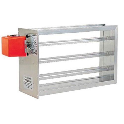 ZONE DAMPER 24inx12in SIDE MOUNT ZONEFIRST, item number: ZDS-24X12