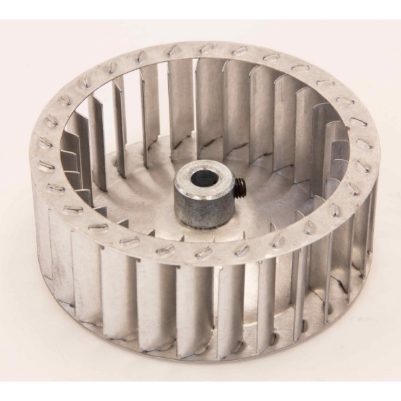 INDUCER WHEEL 4 D X 1-1/2in W 5/16in SHAFT CW FROM HUB RCD, item number: LA11AA005
